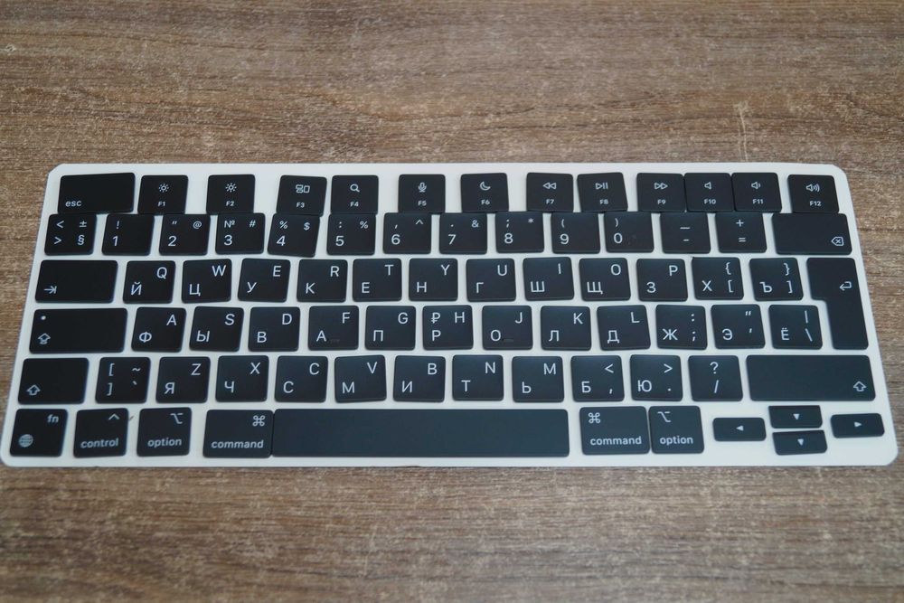 Клавіші (кейкапи) набір кирилиці для MacBook Air M2/M3 (13.6"/15") A2681 A2941 A3113 A3114 TVOYO