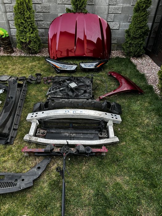 Toyota Highlander 2019-2024 Капот Бампер Фара Крило Телевизор комплект