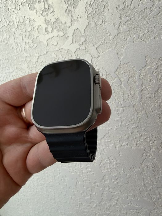 Apple Watch Ultra 49mm Titanium Midnight Ocean Band A2622