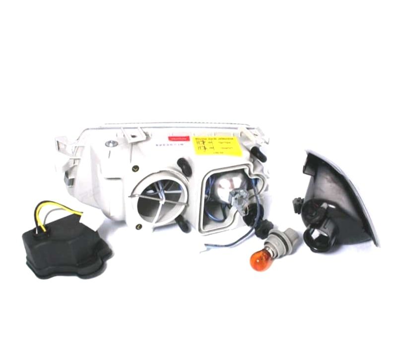 FARÓIS OPEL ASTRA F 94-98 ANGEL EYES FUNDO PRETO H1-H7