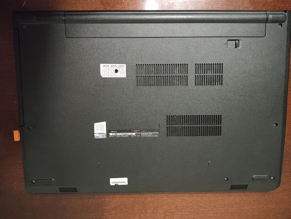Ноутбук Dell Vostro 15 i3-7Gen / SSD 120GB + HDD 1TB / Для работы и уч