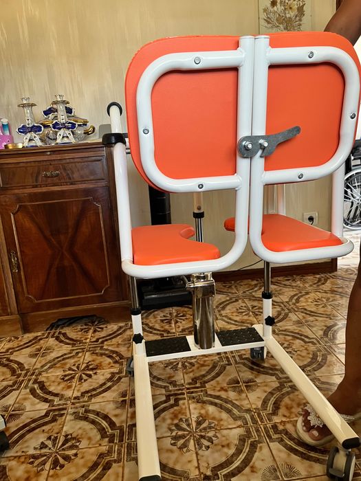 Cadeira/elevador de transferência hidráulica para idoso até 150kg