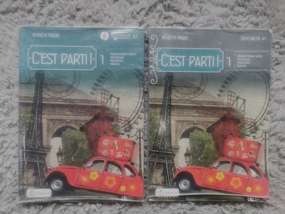 C'est parti 1 - podręcznik i ćwiczenia Draco do j.francuskiego