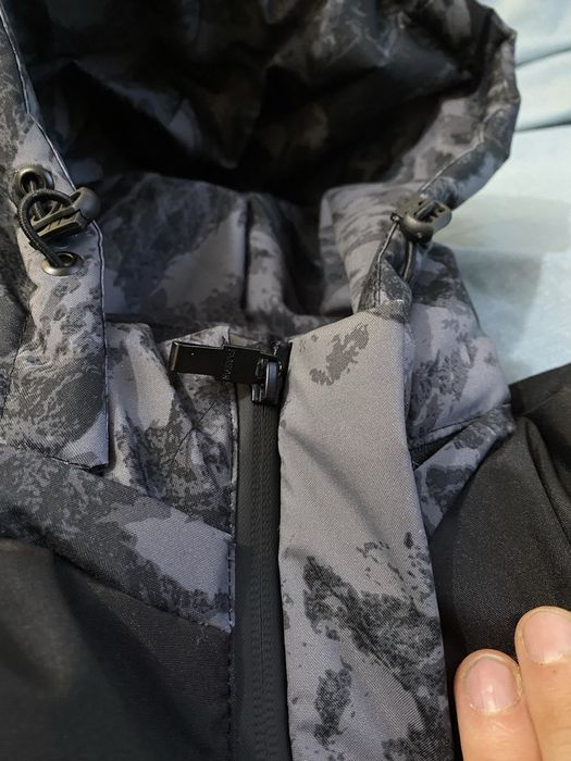 Мужская зимняя утепленная пуховая непромокаемая куртка.Розмір S-XXL