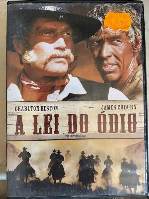A Lei do Ódio, Western com Charlton Heston e James Coburn