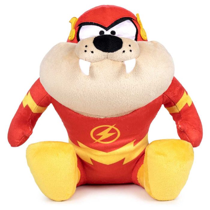 PROMO:Peluche Tazmania Flash 27cm (Edição 100 anos Warner Bros.)