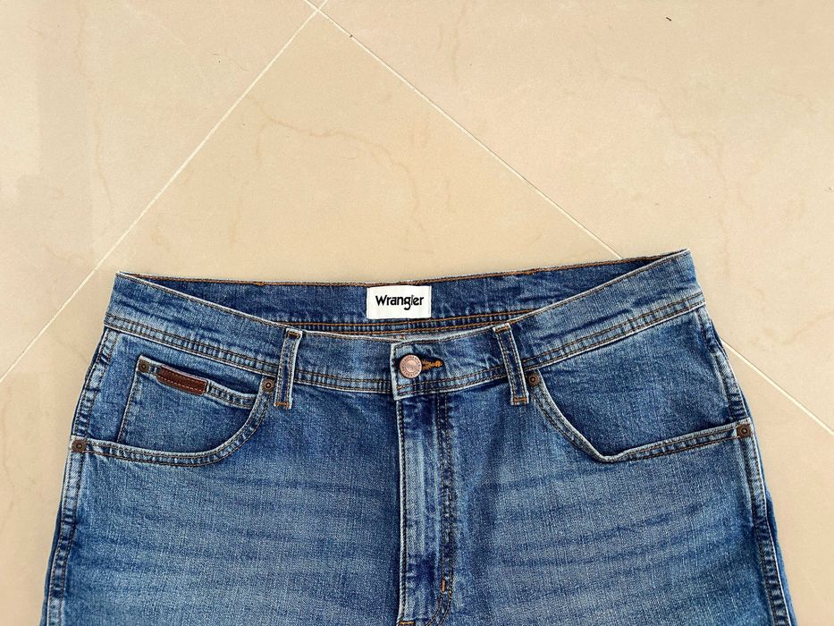 Wrangler Texas W34 Szorty Krótkie Spodenki Piękne