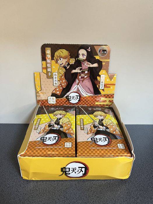 154 шт. Аниме карточки Клинок, рассекающий демонов Demon slayer