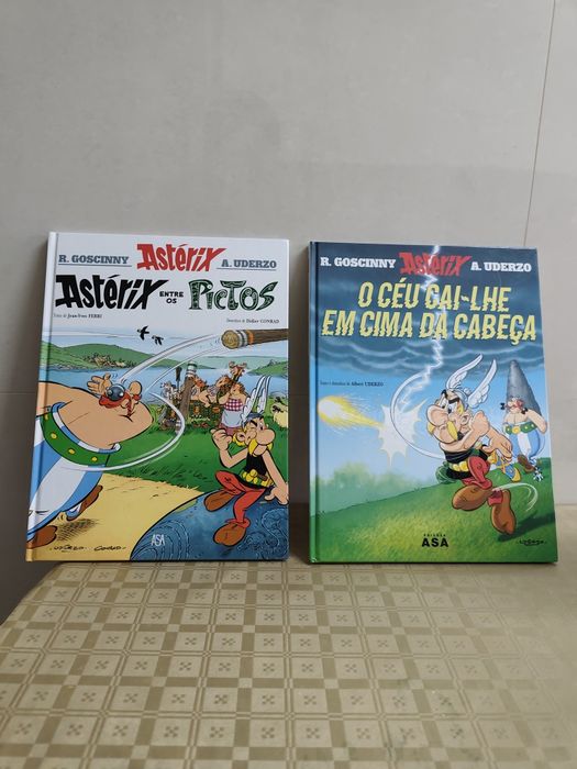 Livros coleção Asterix