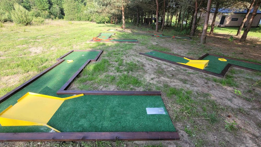 Domek Sauna Jacuzzi Mini-Golf Tyrolka Hamak Wkra linia brzegowa, plaża