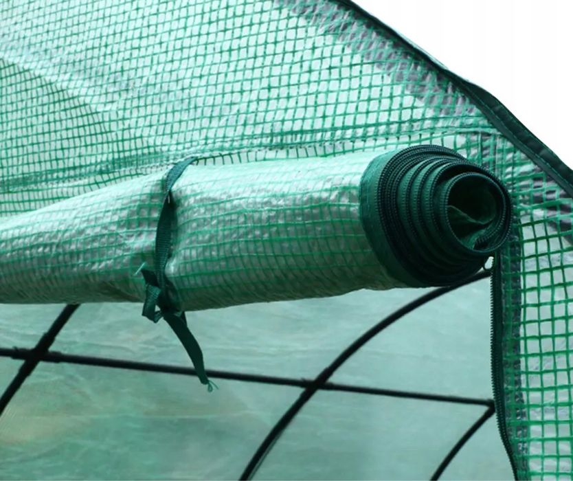 Tunel Foliowy Szklarnia Foliak 300x200 3x2 Stelaż + Folia Ogrodowy