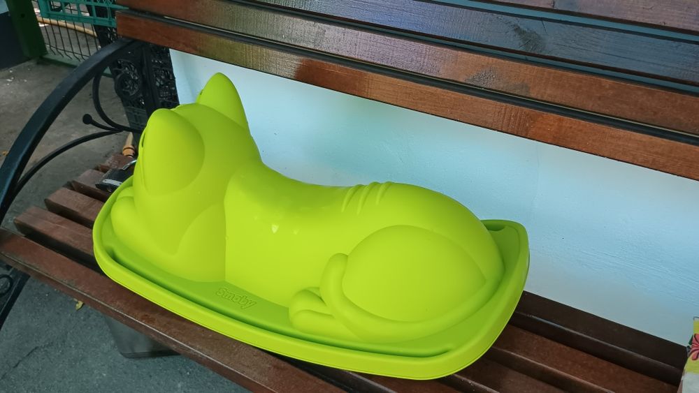 Качели Smoby Toys Life Котенок 78х38х35 см 12 мес+ Зеленая