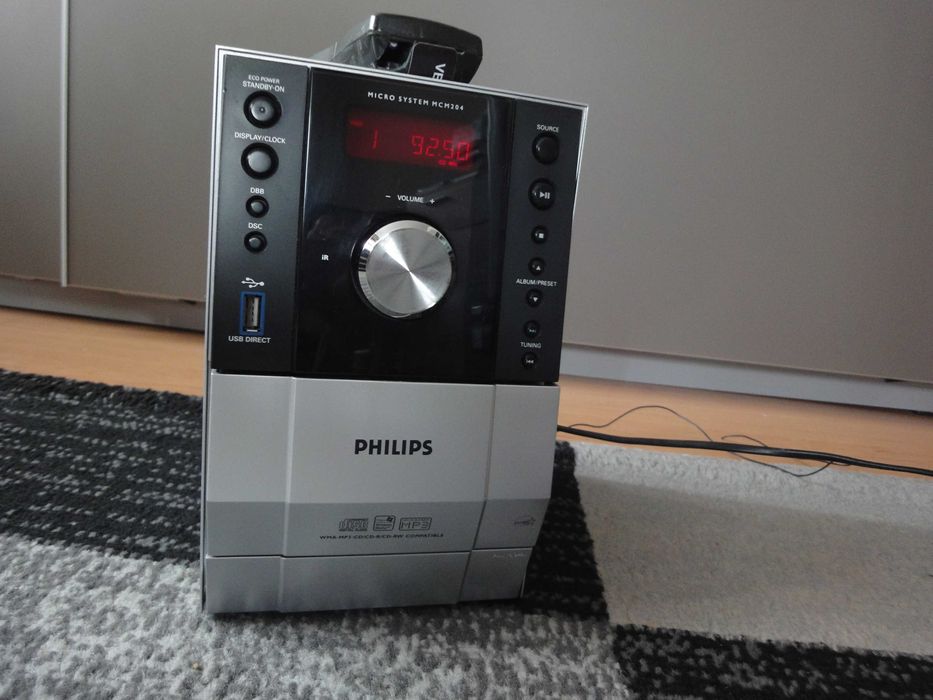 Philips wieża -sprawne tylko radio