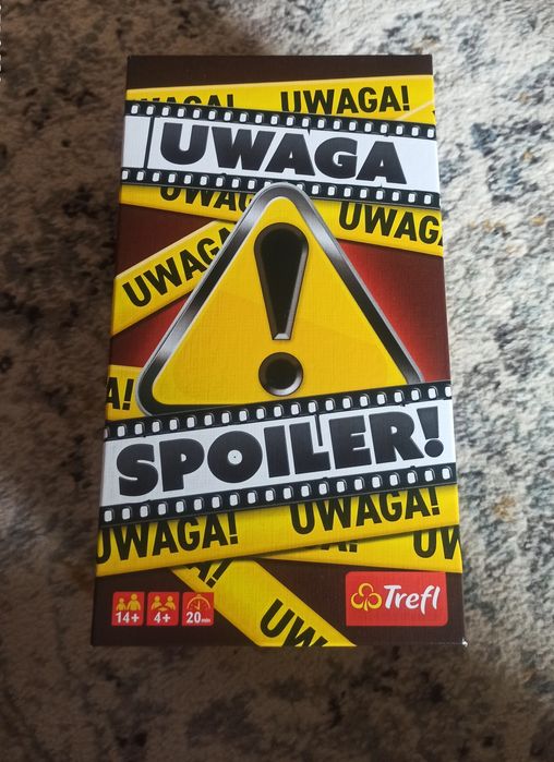 Uwaga Spoiler! , Trefl, gra planszowa  towarzyska