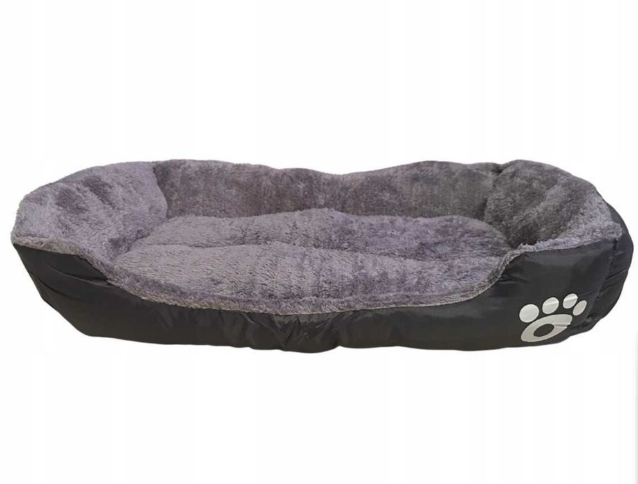 Legowisko dla psa kota 60x45 cm cordura wodoodporne miękkie szare