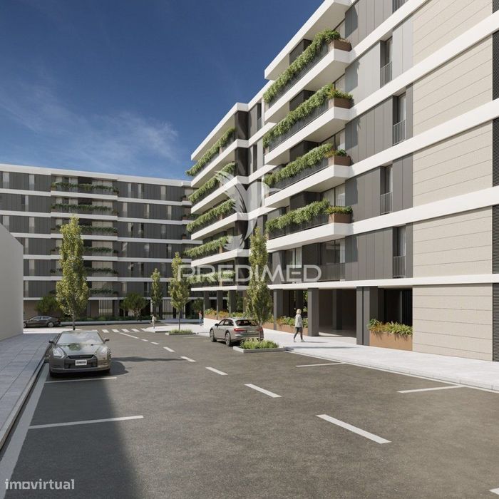 Apartamento T2 com terraço no Oporto Plaza