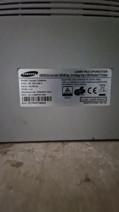 Impressora laser multifunções samsung