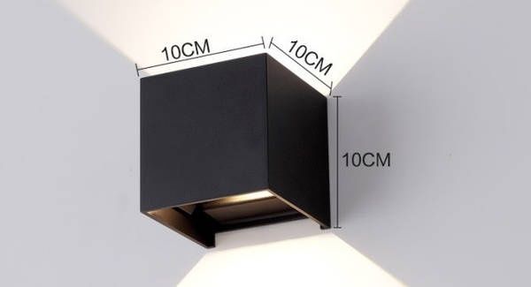 Світильник фасадний світлодіодний LedLight IP54 LED 2*3W 4000K 480Lm