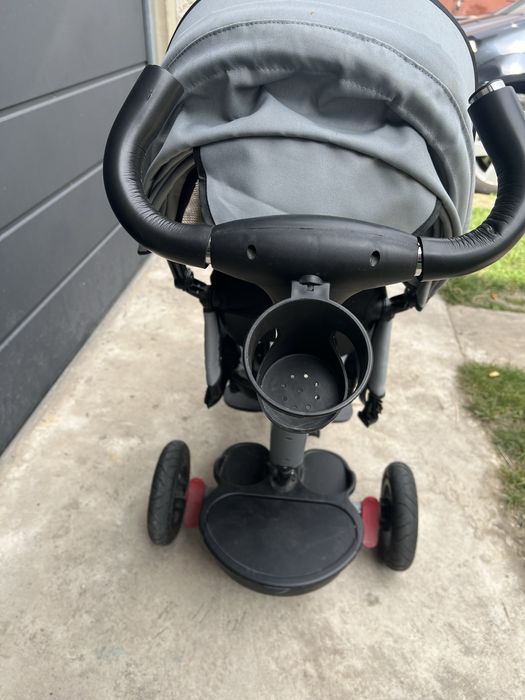 Rowerek trojkolowy Milly Mally  Movi szary