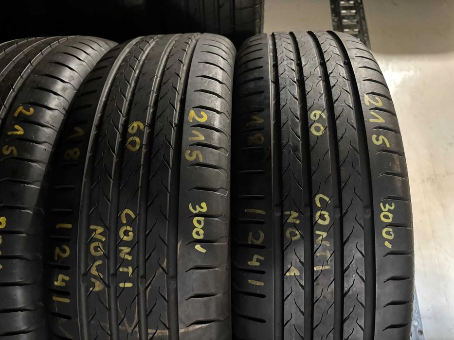 4X OPONY LETNIE 215/60R18 98H Continental EcoContact 6Q 6.9MM 2024R NOWE!