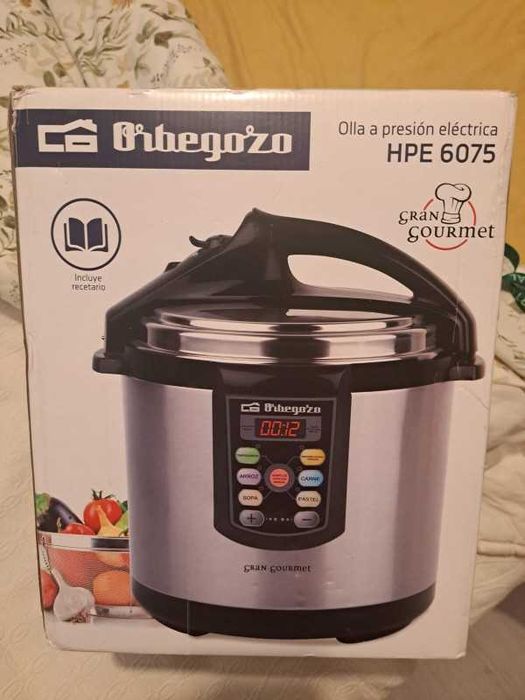 Panela De Pressão Orbegozo Hpe 6075 Programável 6l