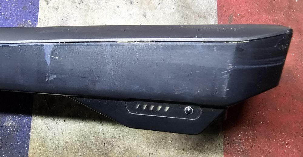 Bateria rowerowa Bosch 400 Wh na bagażnik - uszkodzona