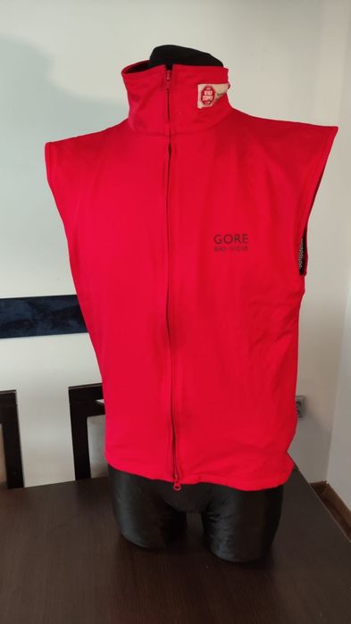kamizelka kolarska Gore Bike Wear Windstopper bezrękawnik rower Softsh