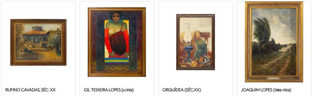 Lote Obras Pintura Portuguesa 10