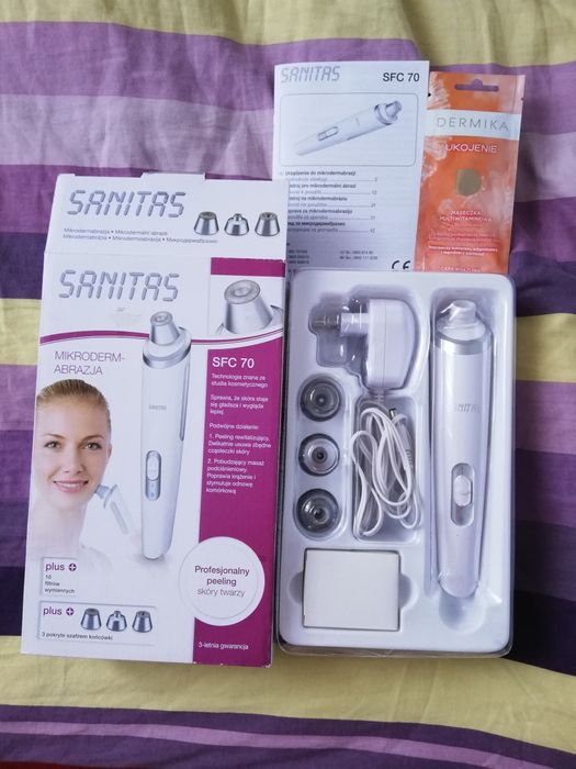 Sanitas SFC 70 urządzenie do mikrodermabrazji