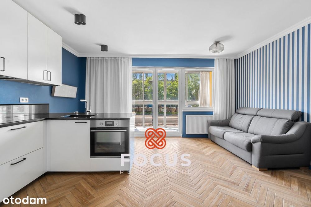 Nowoczesne i stylowe studio 28m² + loggia