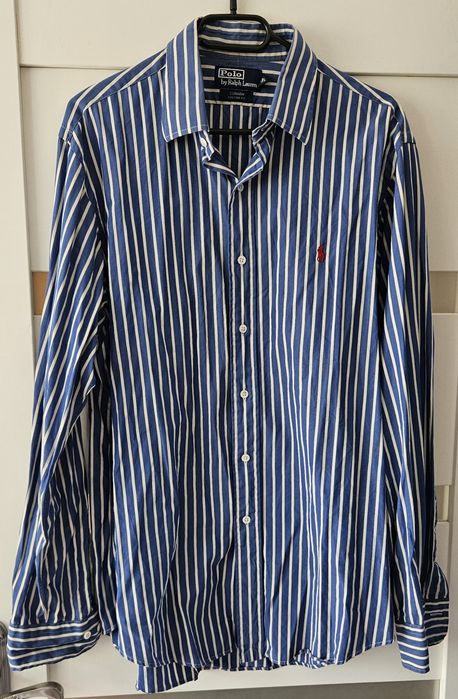 Ralph lauren L koszulka t shirt bluzka  granatowa 100% oryginał bawełna  konik