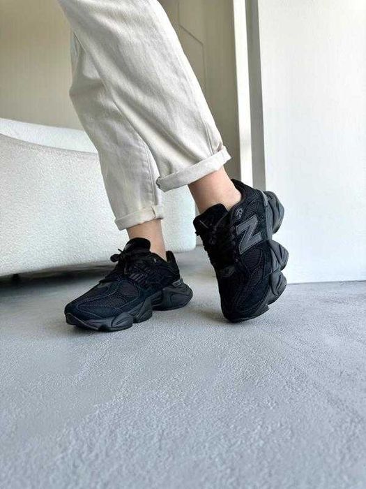 Кроссовки Женские New Balance 9060 Black/Жіночі Нью Беланс/Кросівки NB