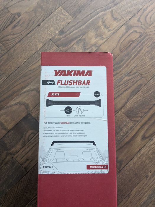 Bagażnik dachowy Yakima FlushBar Mazda 3 III + zestaw momtażowy