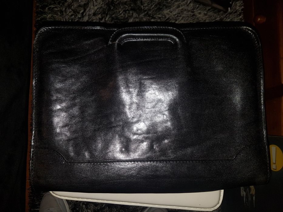 Mala e porta documentos Casa das Peles NOVOS