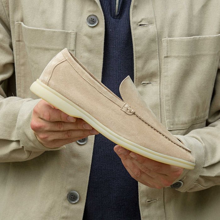 Лофери Loro Piana All Beige premium