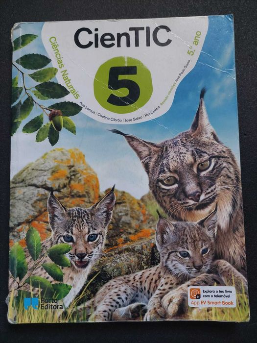 Manual escolar de Ciências Naturais 5º ano