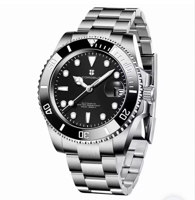 Relogio automatico  Corgeut ( semelhante  R submariner )