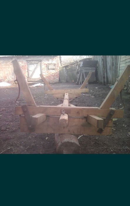 Конная повозка .