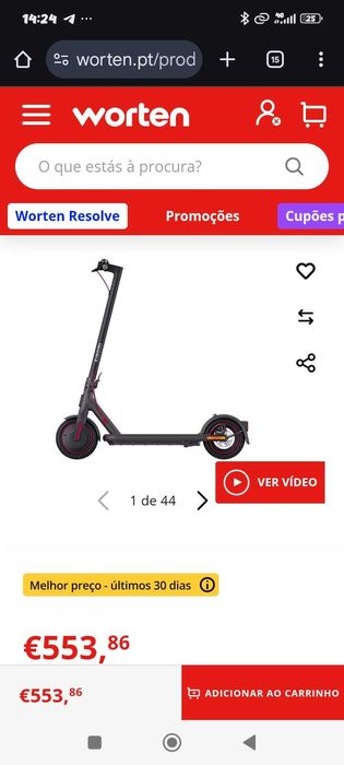 Trotinete eléctrica XIAOMI 4 Pro NOVA