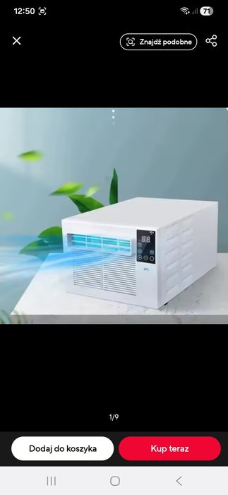 Klima przenośna 230v