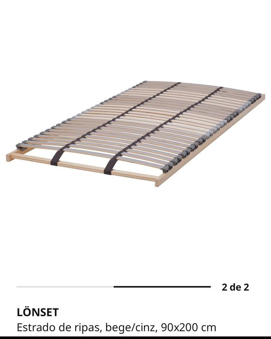 Estrado de ripas IKEA