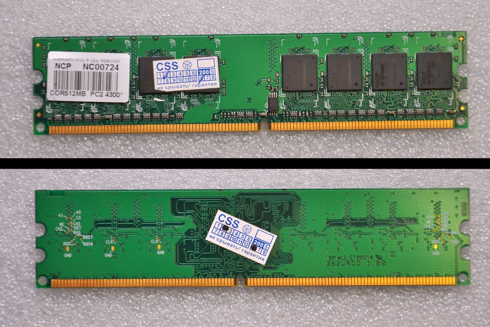 Оперативная память DDR2 512Mb