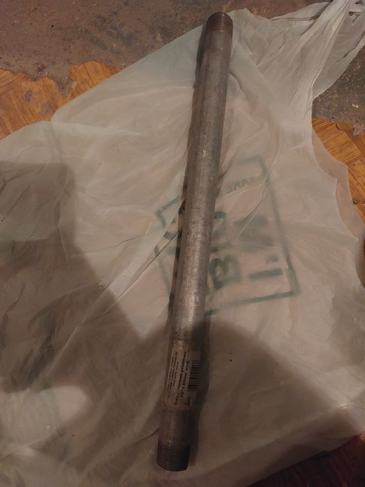 Rura podwójny gwint 3/4" 40 cm