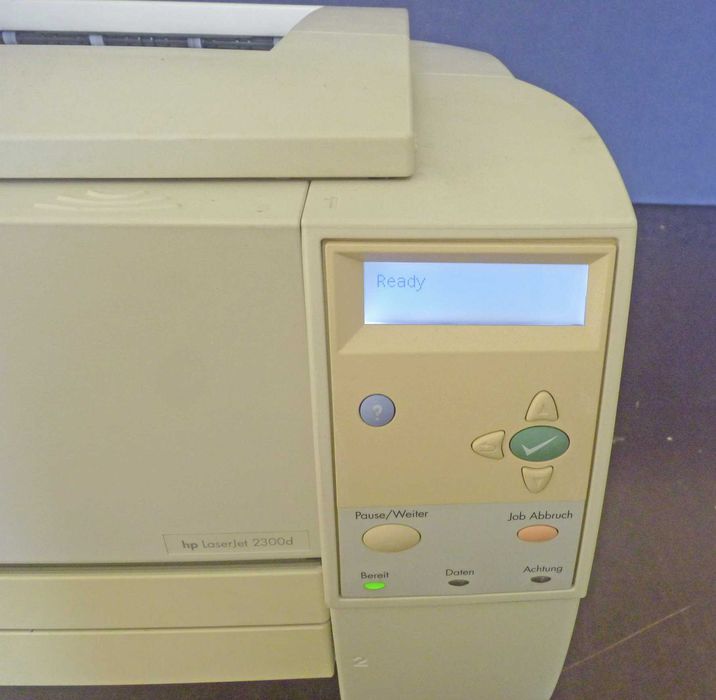 HP Laser Jet 2300d + HP Jetdirect 300x printer server