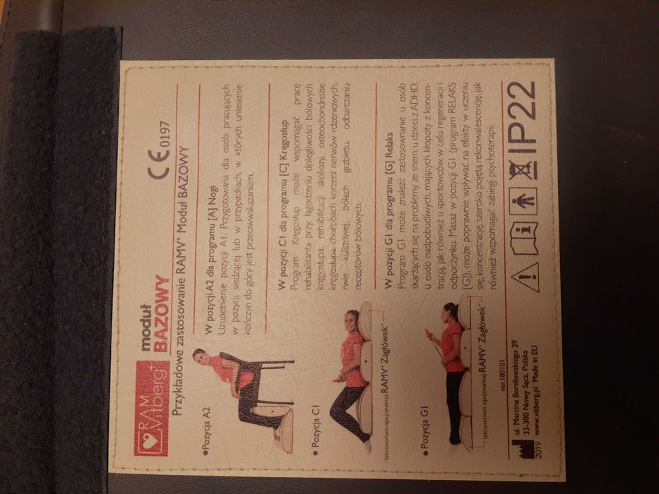 Rehabilitacyjny Aparat Masujący Vitberg