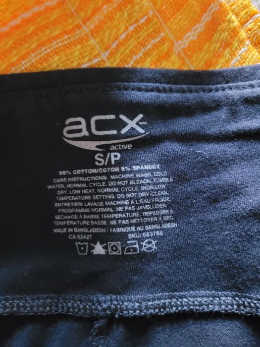 Spodenki czarne S leginsy ACX active