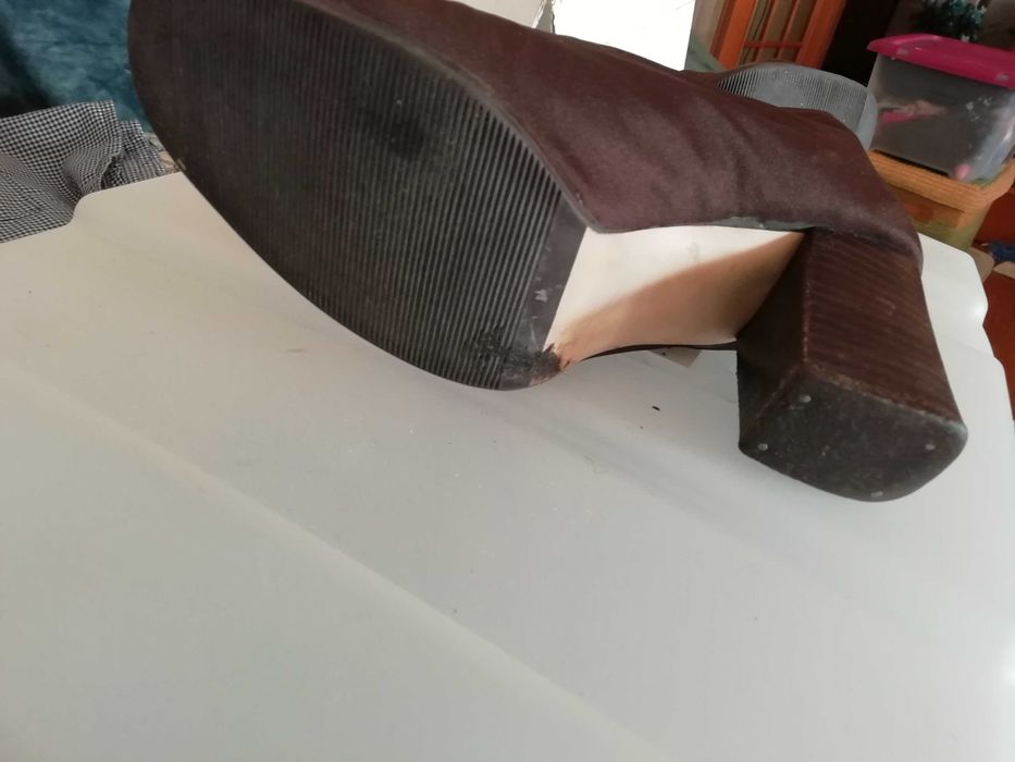 botas castanhas nº36