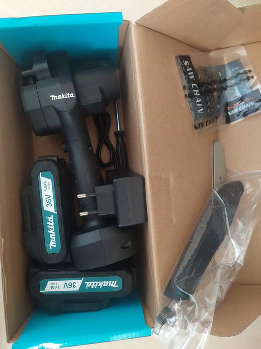 Акумуляторна пила міні Аккумуляторная мини пила Makita DUC156Z 48 дроп