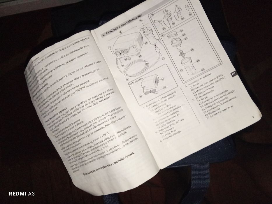 Nebulizador omron em excelente estado