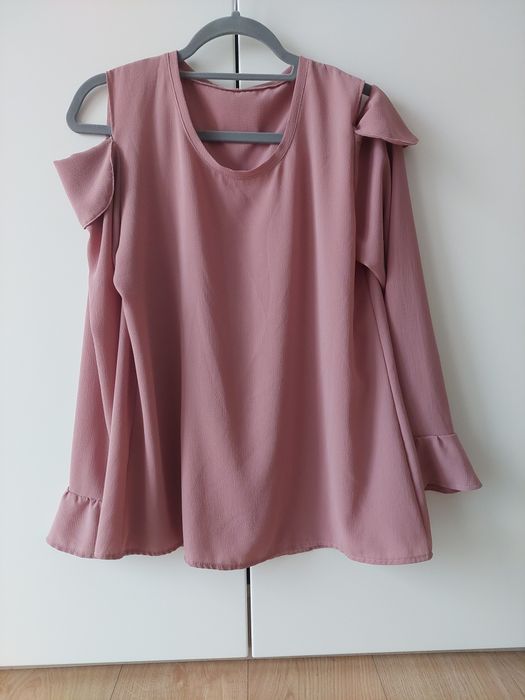 Blusa cor rosa velho